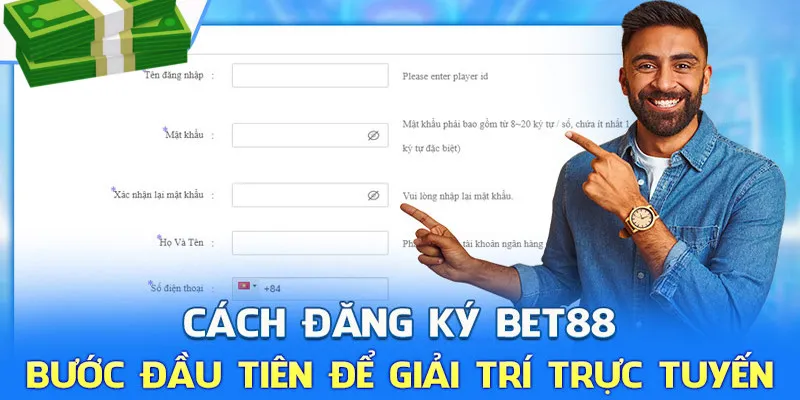 Chi tiết 3 bước mở tài khoản thành viên trên hệ thống