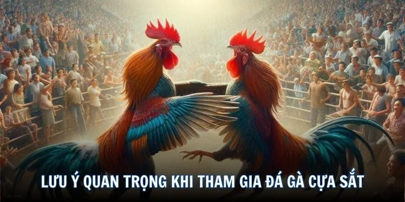 Cần lưu ý gì trong đá gà cựa sắt?