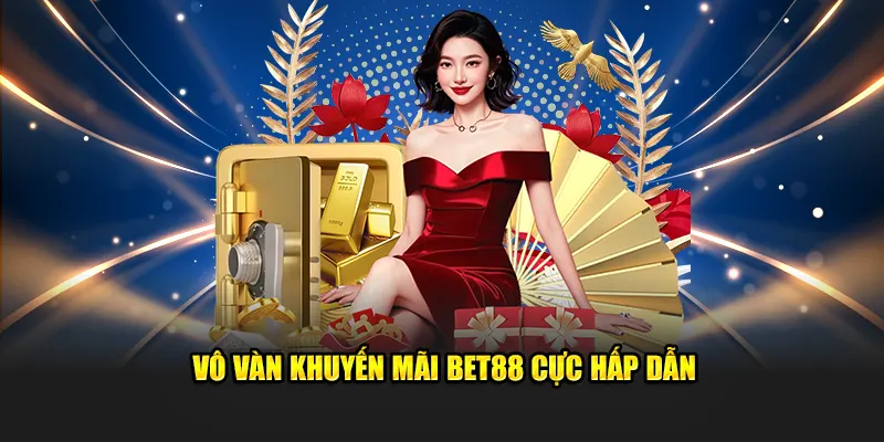 Hàng loạt khuyến mãi Bet88 đầy hấp dẫn